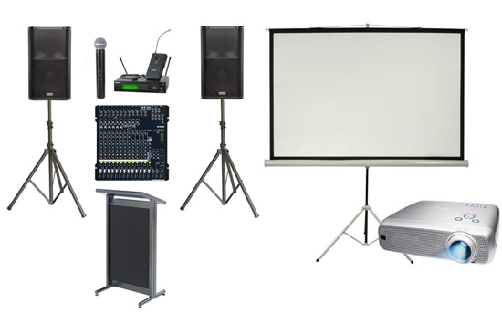 audio visual presentation equipment